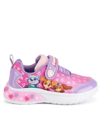 Pantofi copii,  fetite, roz, tesatura textila