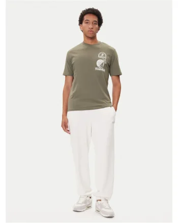 Tricou barbati  kaki, bumbac