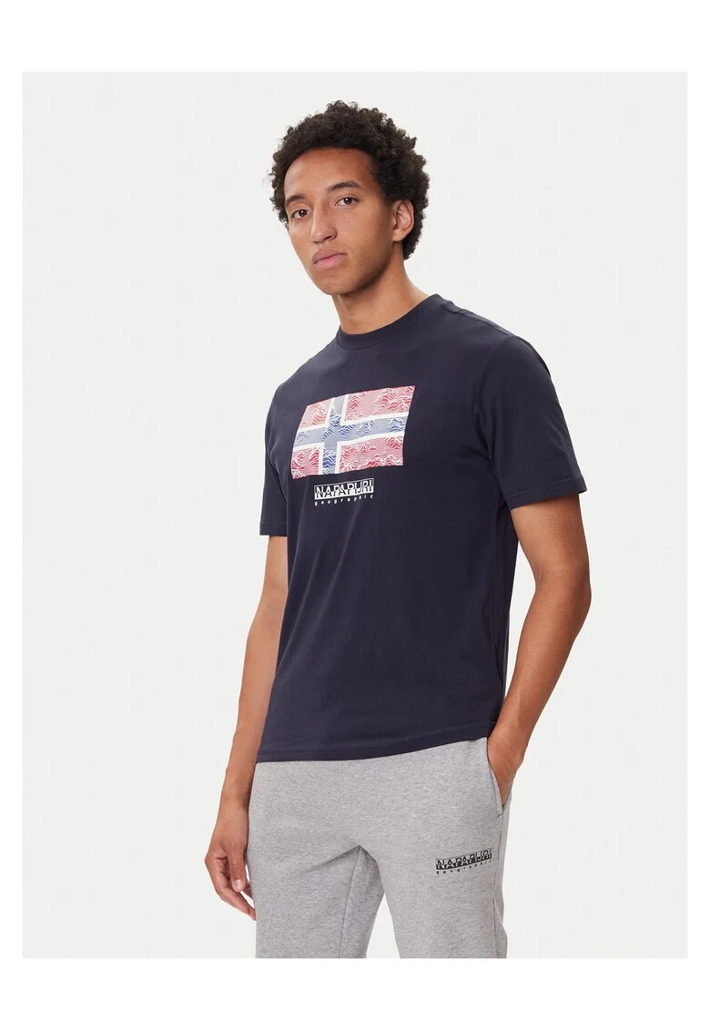 Tricou bleumarin  pentru barbati, Bleumarin