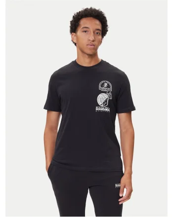 Tricou barbati  negru, din bumbac