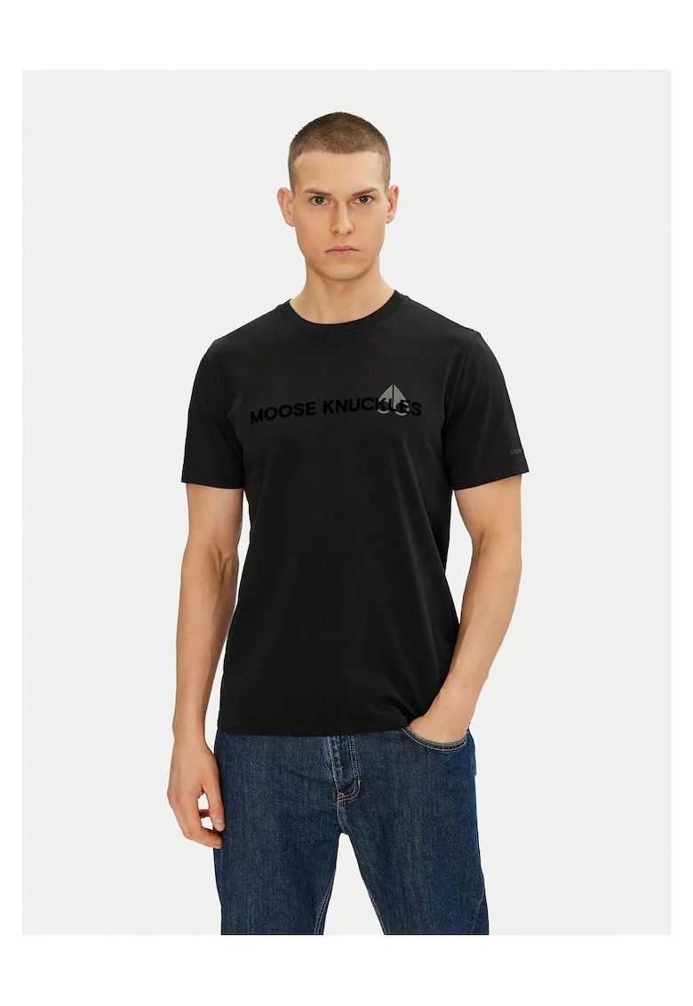 Tricou barbati  culoare negru, din bumbac