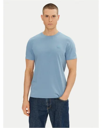 Tricou barbati  albastru deschis, bumbac