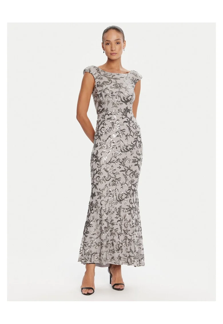 Rochie de seara de dama  gri,