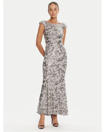 Rochie de seara de dama  gri,