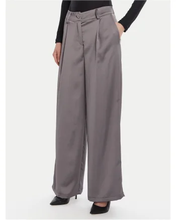 Pantaloni dama  palazzo, gri