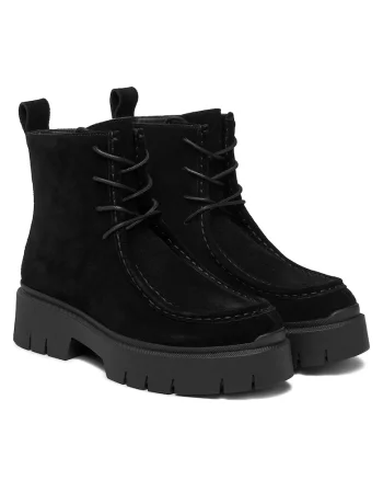 Ghete dama  Piele naturala, Negru, Negru