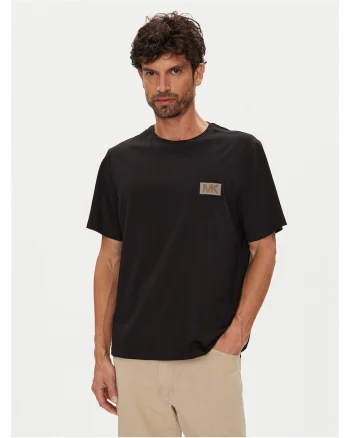 Tricou barbati,  negru, bumbac