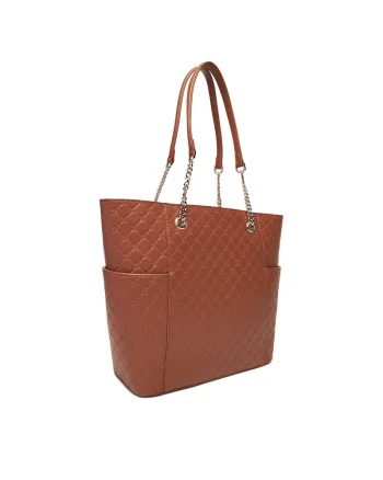 Geanta dama  model CEO-NEBRASKA-LDA8208, culoare brown, material textil