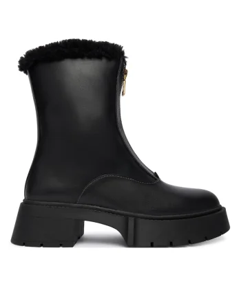 dama CCH86,  Piele naturala, Negru, Negru