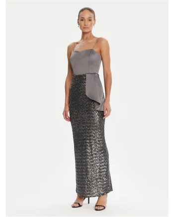 Rochie de seara de dama  gri