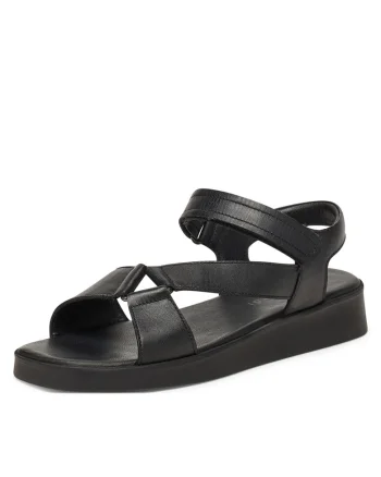 Sandale dama  piele naturala, negru