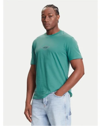 Tricou barbati  verde, bumbac