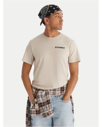 Tricou barbatesc  bej, bumbac