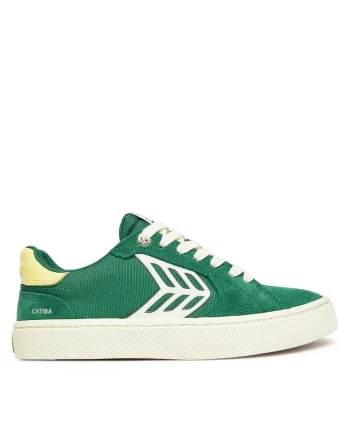 Tenisi dama  482809E31W080, piele naturala, verde