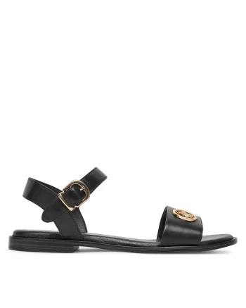 Sandale dama,  piele naturala, Negru