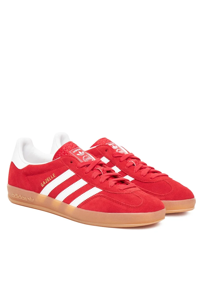 Tenisi barbati  Gazelle, piele naturala, rosu