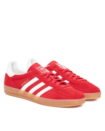 Tenisi barbati  Gazelle, piele naturala, rosu