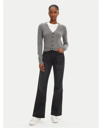 Cardigan de dama  gri,