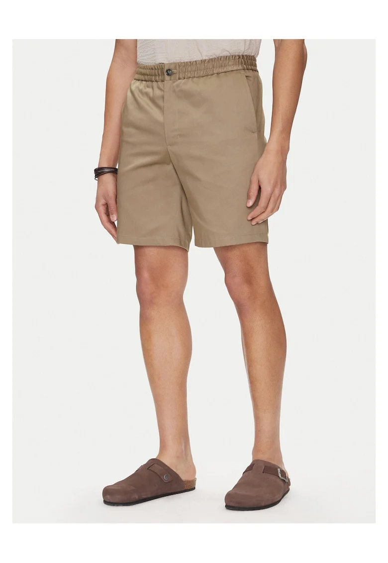 Pantaloni barbati,  kaki,