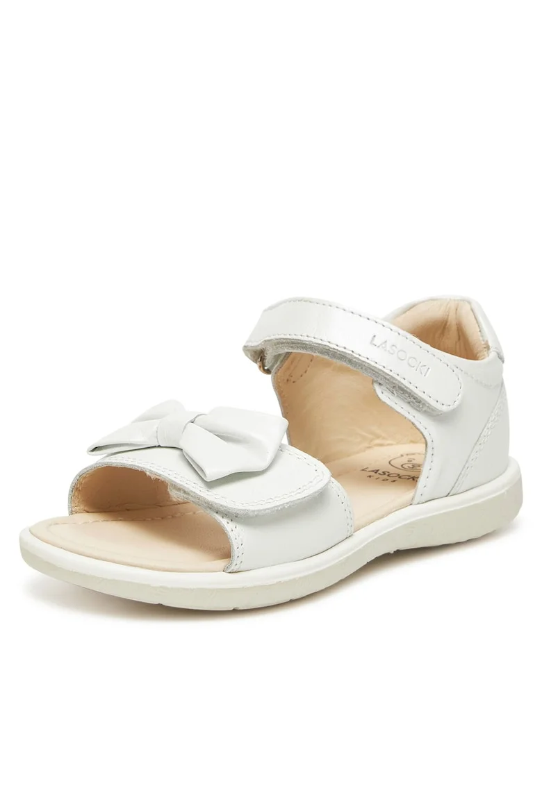 Sandale copii,  HEART CI12-2854-02B, piele naturala, alb