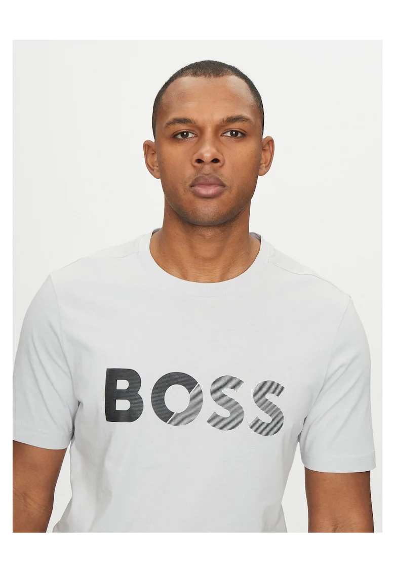 Tricou  gri, bumbac, Gri