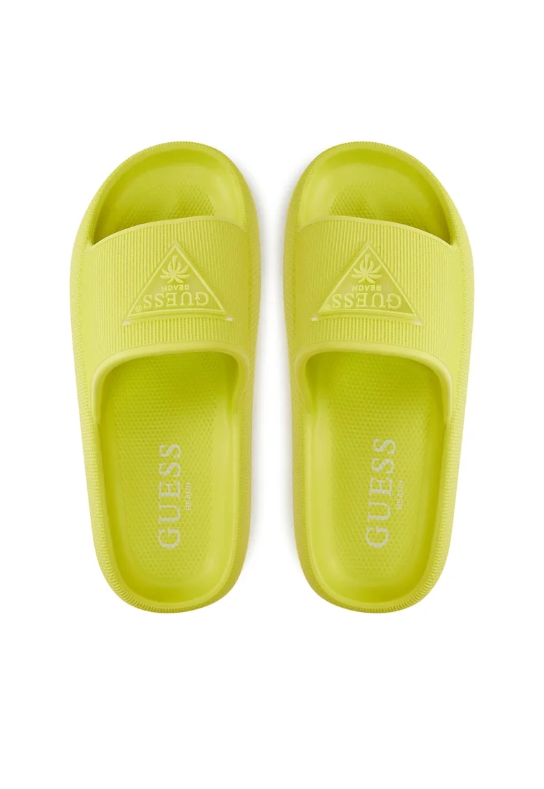Papuci dama,  model G8BU, verde lime,