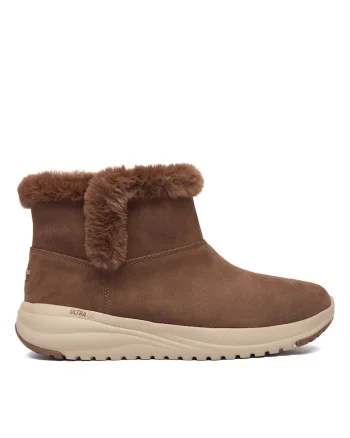 Ghete dama  On-The-Go Stellar 14, piele naturala, maro