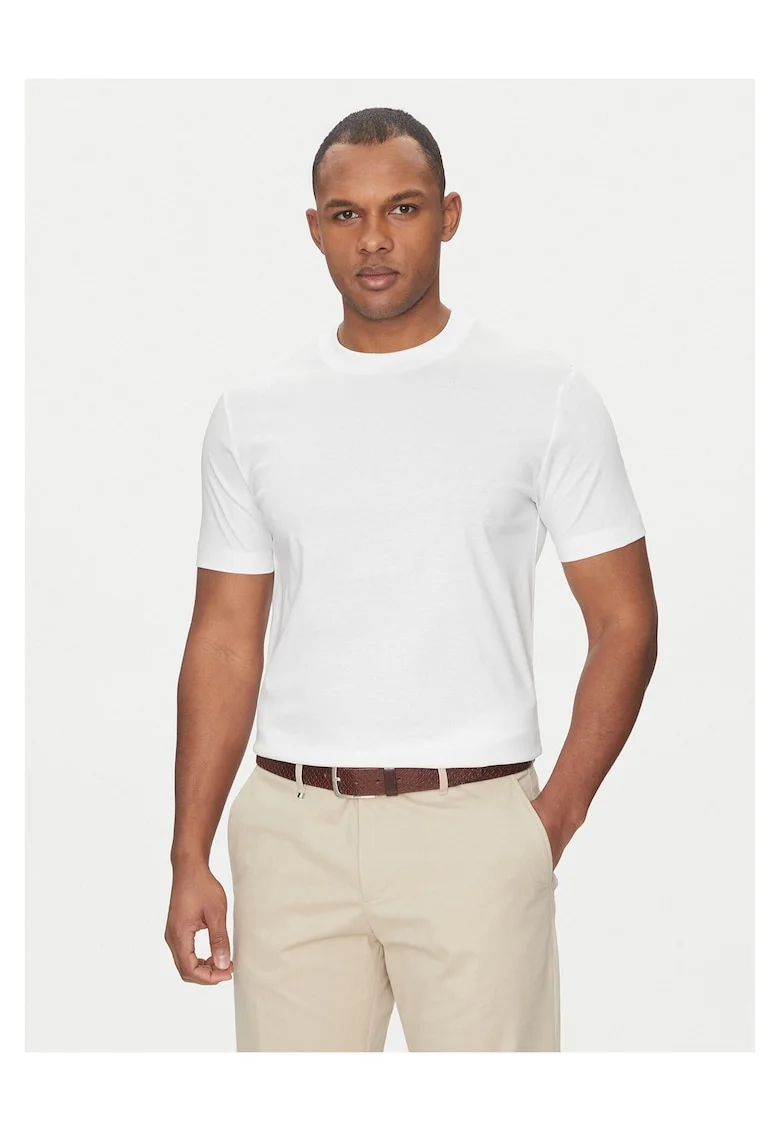 Tricou barbat  alb