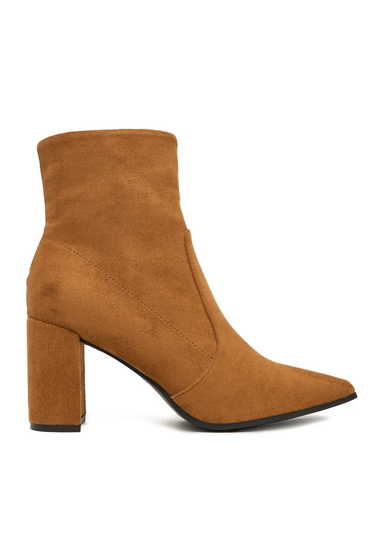 Botine dama CEO-R25AW2401,  Textil, Maro