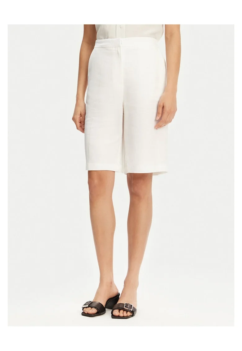 Pantaloni scurti dama  albi