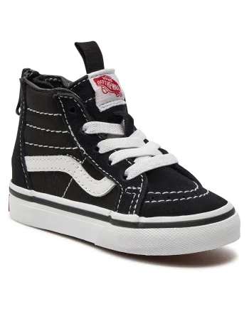 Tenisi copii,  Sk8-Hi Zip, unisex, piele naturala, negru