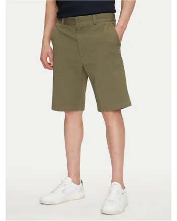 Pantaloni scurti barbati  verde, bumbac