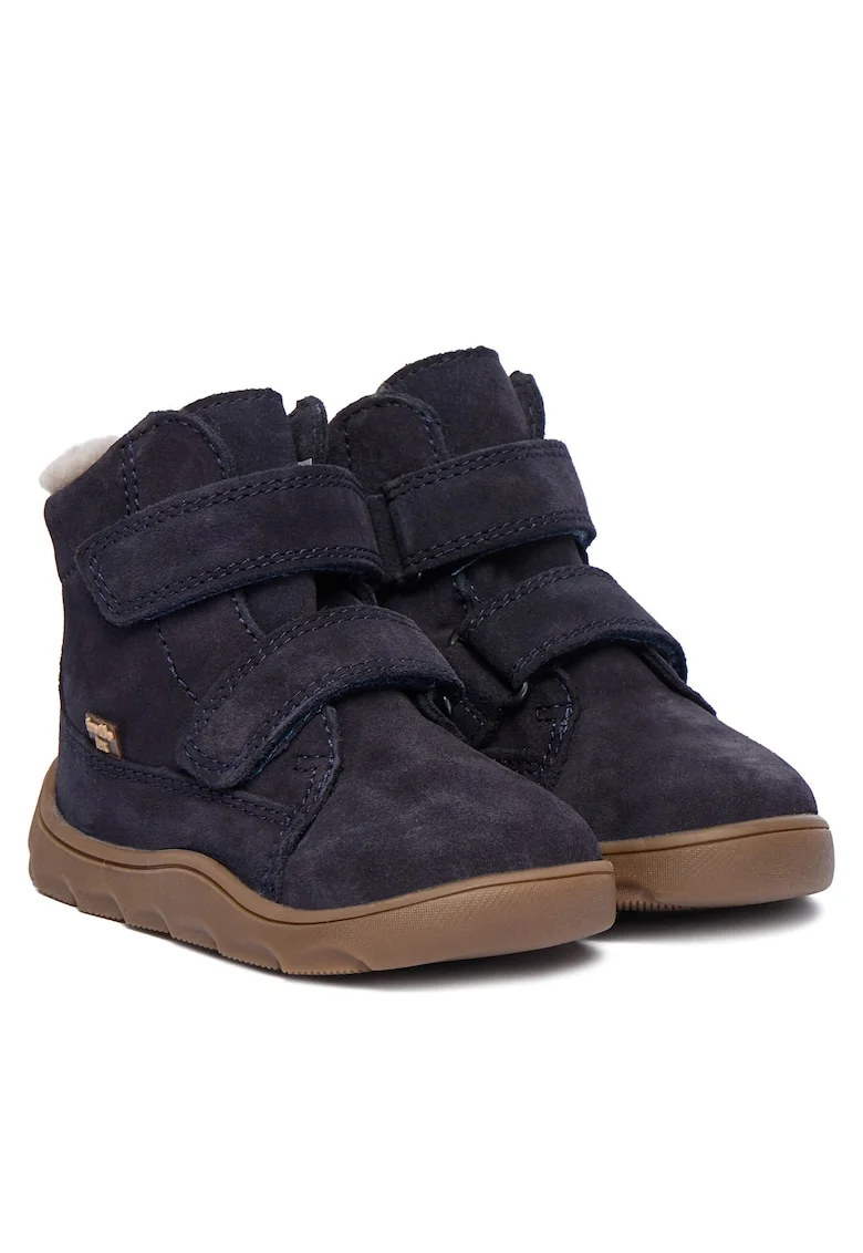 Ghete unisex,  piele naturala, bleumarin