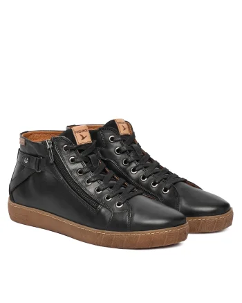 Tenisi dama,  piele naturala, negru