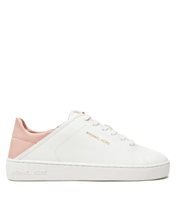 Tenisi dama  Smokey Rose 43T4JN, piele naturala, alb/roz