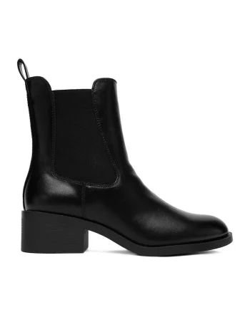 Botine dama,  CEO-HY8968-1, negru, sintetic