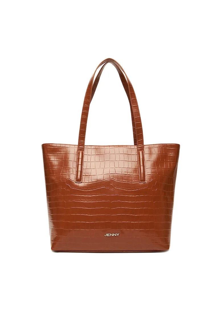 Geanta dama  model C-JEN-L-011-08, culoare brown, material textil.
