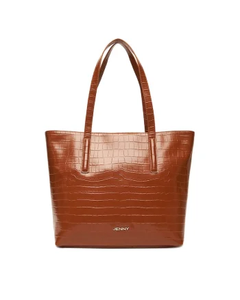 Geanta dama  model C-JEN-L-011-08, culoare brown, material textil.