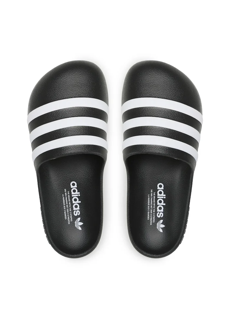 Slapi barbati,  Adifom Adilette Slid, negru, sintetic