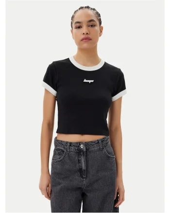 Tricou dama,  Negru/Alb