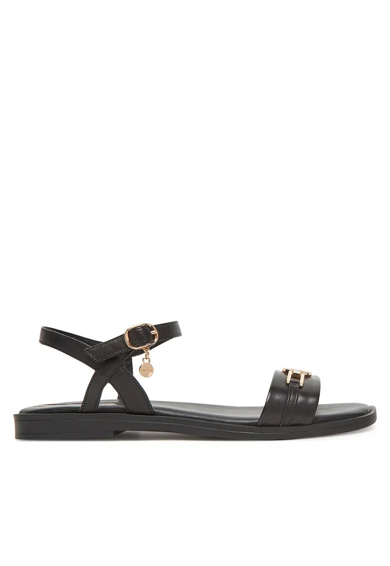 Sandale dama,  MX/026C-EST, piele naturala, negru