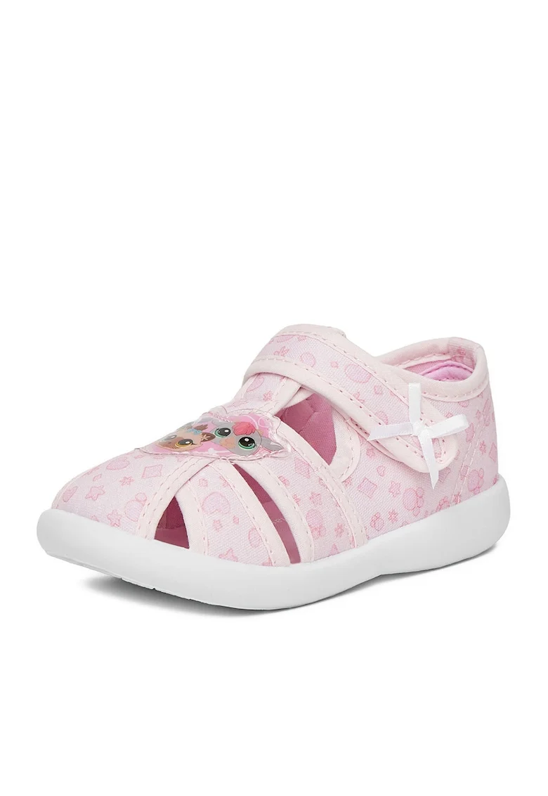 Papuci fete CEO-CM-AW25-314LPS,  Textil, Roz