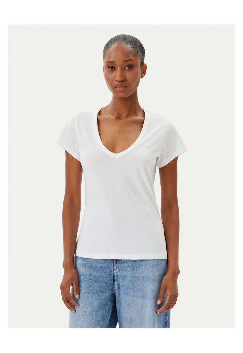 Tricou dama  alb,