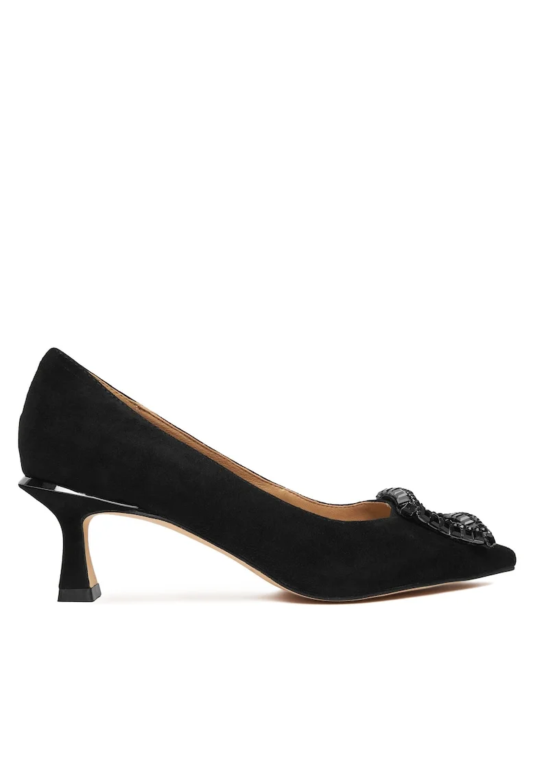 Pantofi dama,  Suede Black