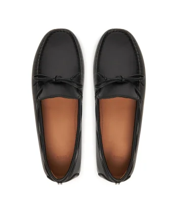 Mocasini dama  model Roxanne, piele naturala, negru