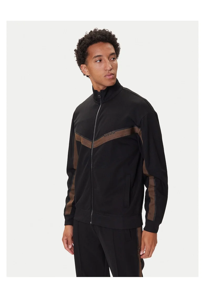 Hanorac barbati  negru/maro