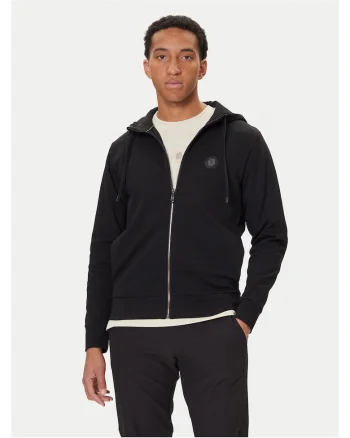 Hanorac barbati  negru, model simplu