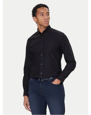 Camasa barbati  culoare negru, bumbac
