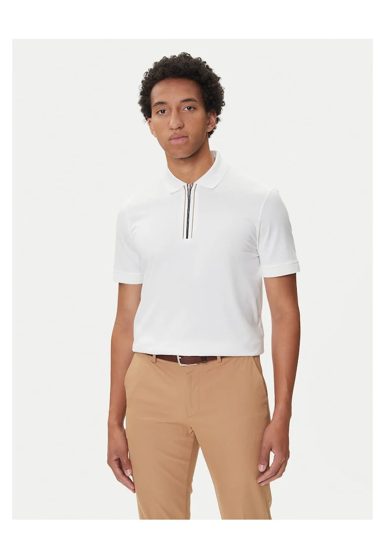 Tricou barbati  alb, bumbac