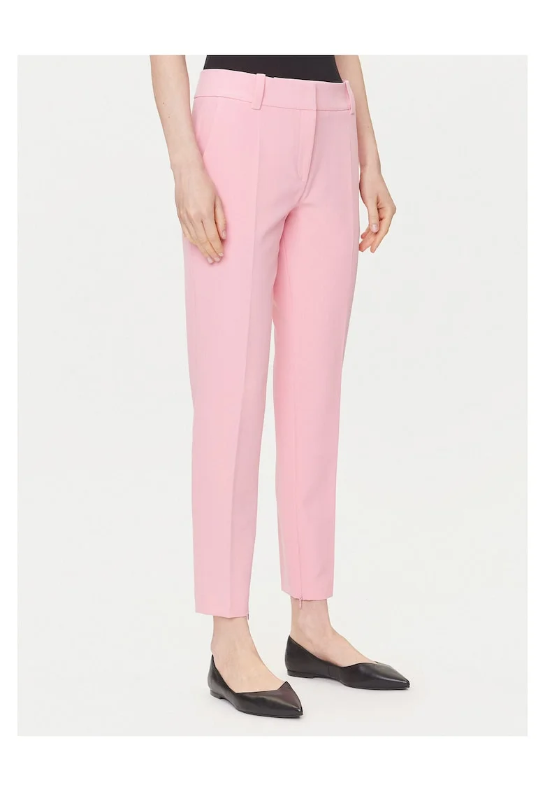 Pantaloni dama  textil, roz